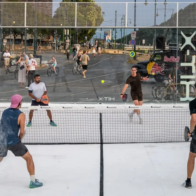 Duna-parti padelpálya négy játékossal